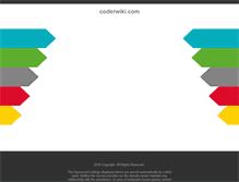 Tablet Screenshot of coderwiki.com